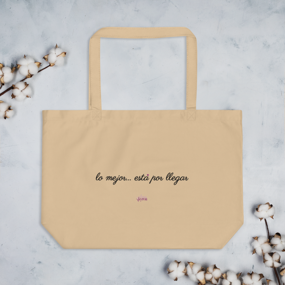 TOTE BAG ALMA "Lo mejor está por llegar"