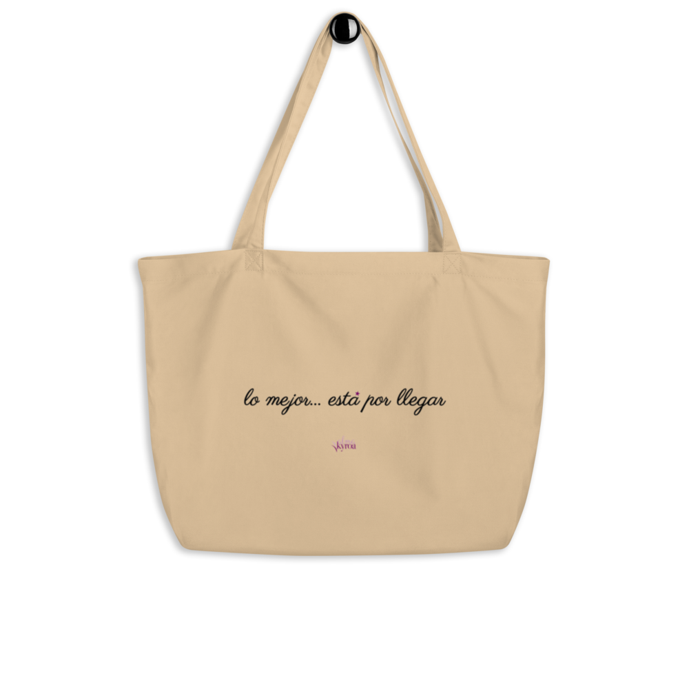 TOTE BAG ALMA "Lo mejor está por llegar"